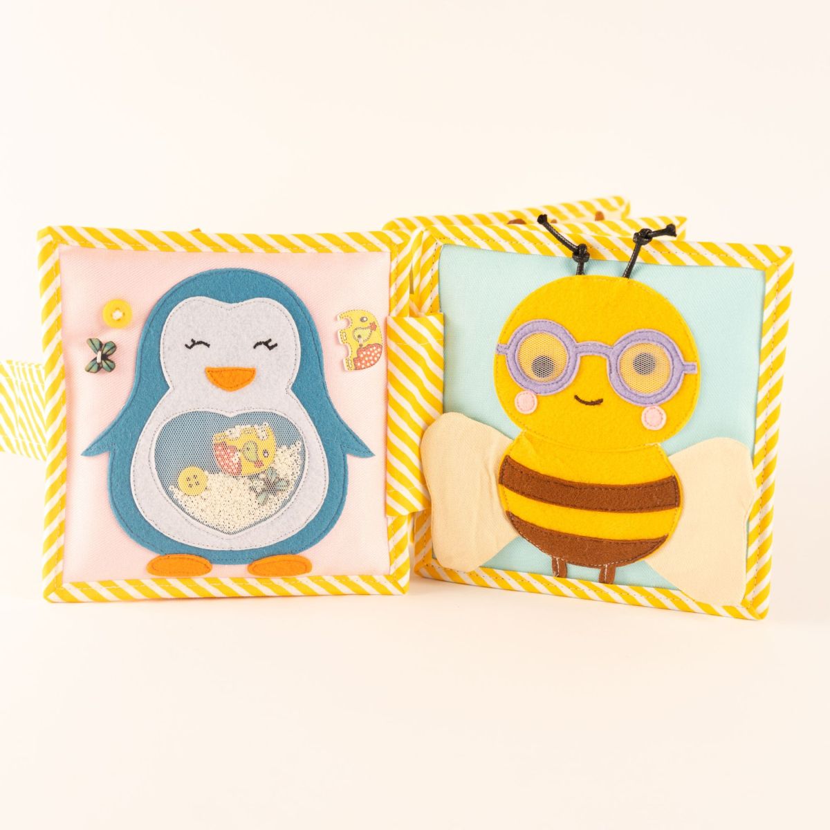 Mini Quiet Book Flauschefuchs (ab 6 Monate) - Jolly Designs