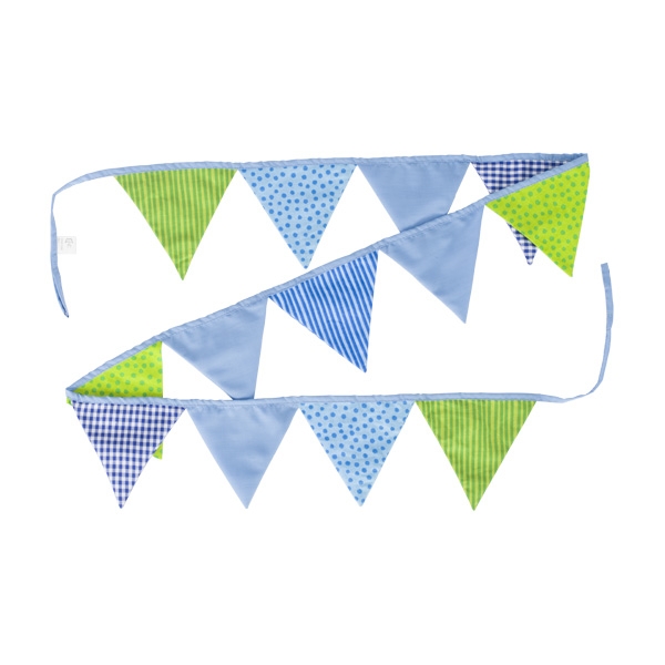 Wimpelkette blau-grün - Goki