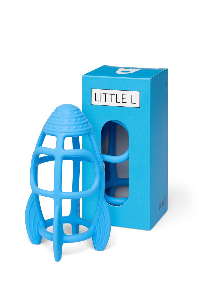 Beißring Rakete blau - Little L