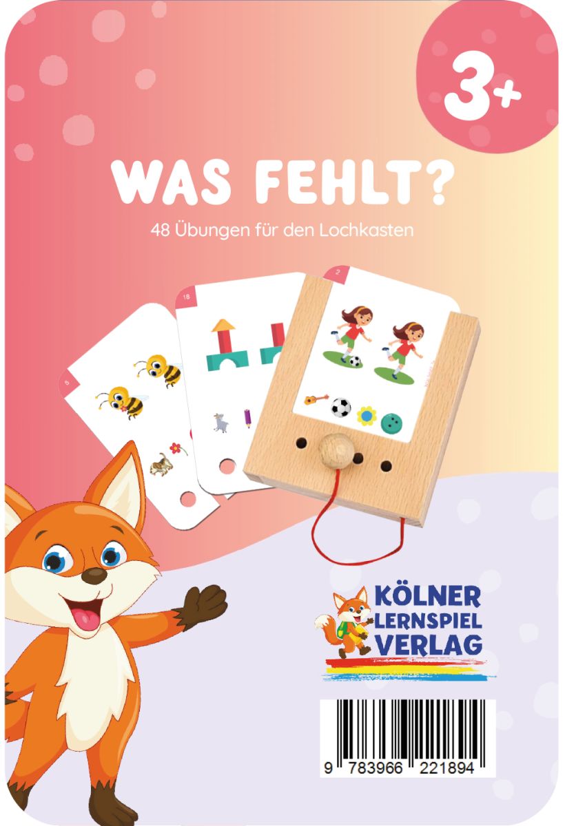 Was fehlt 3+ - Kölner Lernspielverlag
