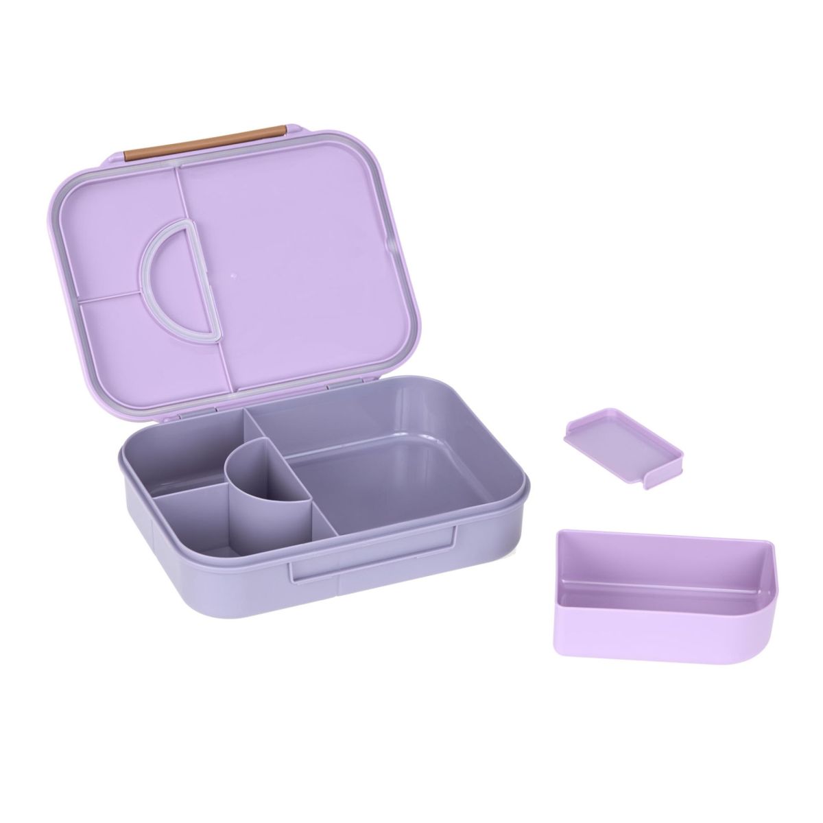 Bento-Lunchbox Little Gang Heart lila - Lässig