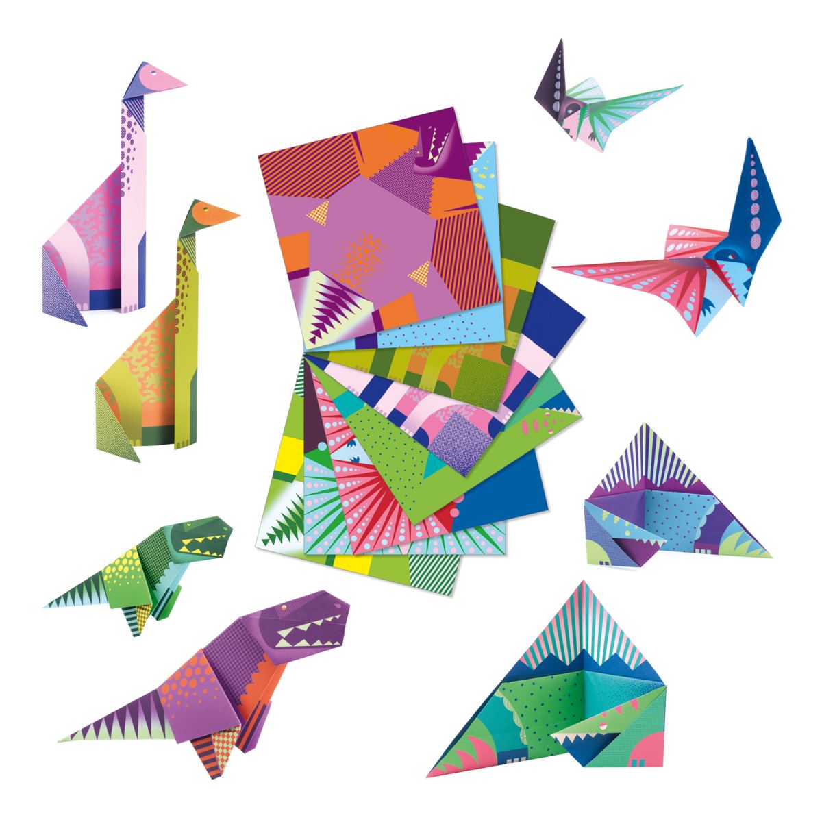 Origami Dinosaurier - DJECO