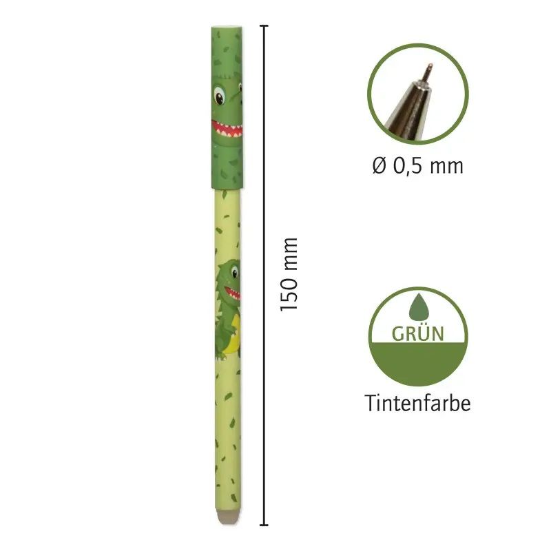 TapirElla Radierbarer Gelstift Dino