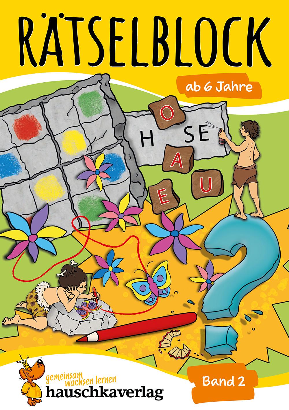Rätselblock Band 2 - Hauschka Verlag 6+
