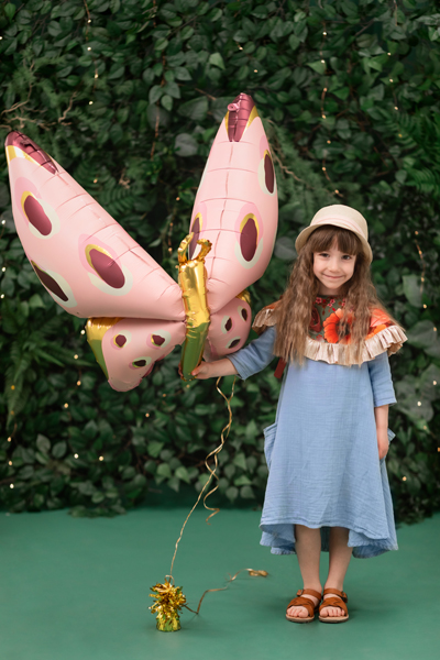 Folienballon Schmetterling, 120x87 cm- Party Deco