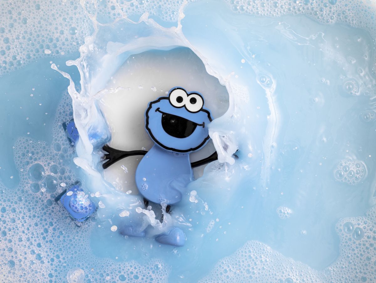 Glo Pals Badespielzeug Charakter Krümelmonster