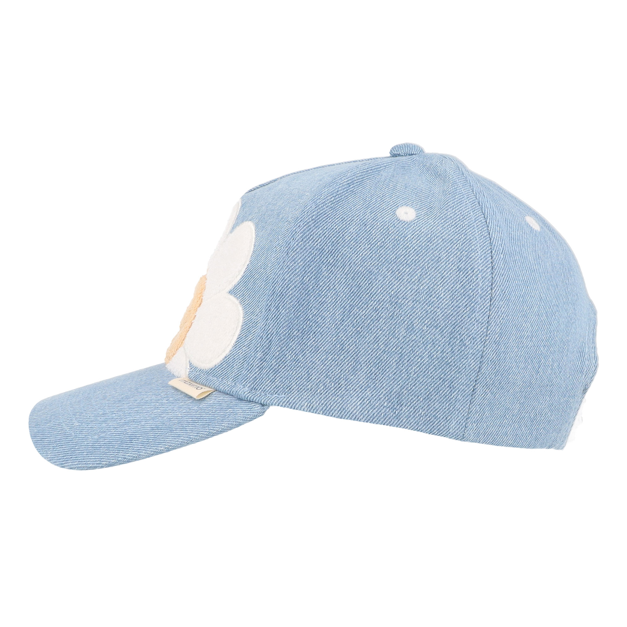 Maximo Kids Girl-Cap Frotteeblume Gr. 49/51
