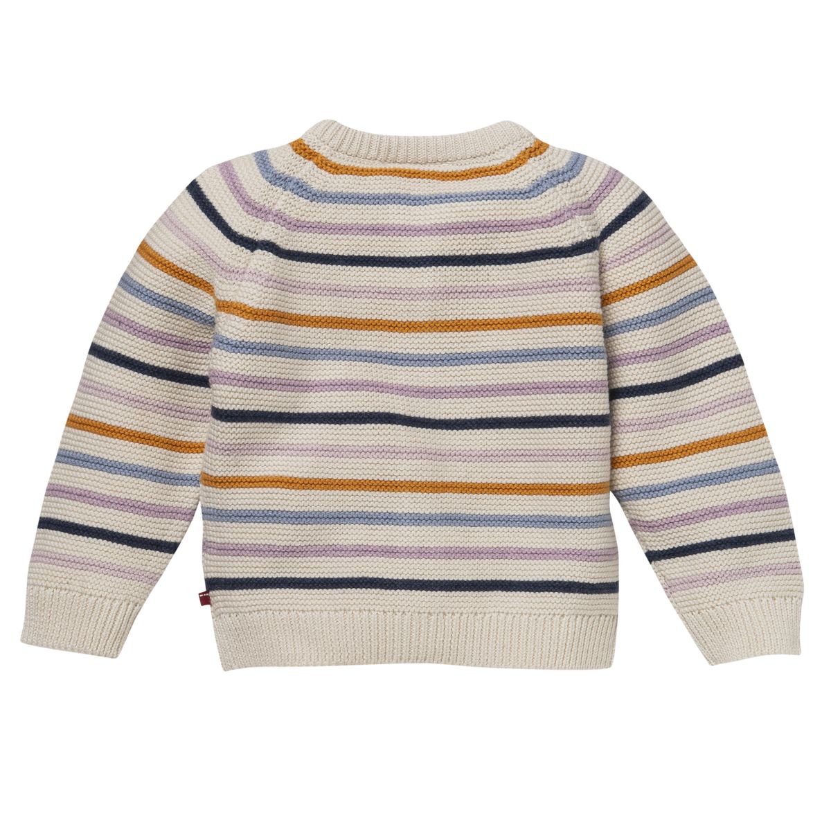 Strickjacke geringelt GOTS - 62/68