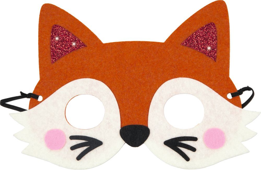 Mein kleines Bastelset: Filz-Masken (Fuchs/Eule) - Mini-Künstler