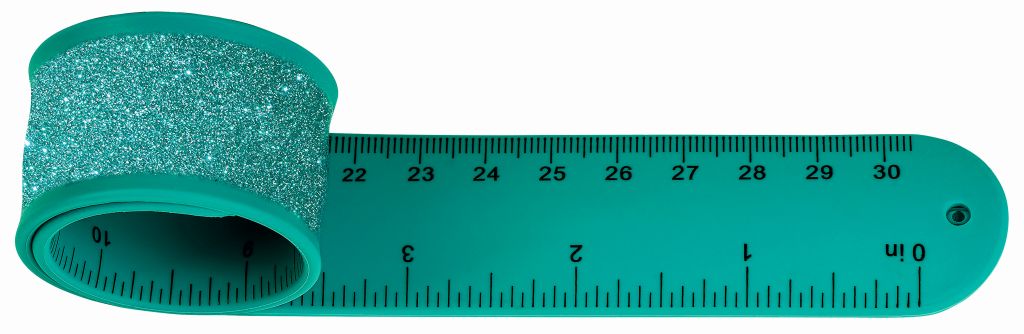 Snap-Band Lineal (farblich sortiert, 1 Stück)