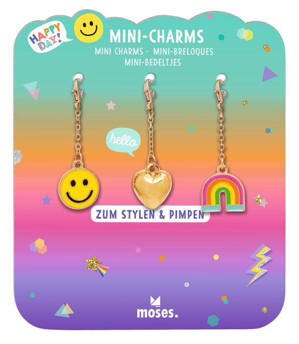 Happy Day Mini-Charms (verschiedene Designs, 1 3er Set)