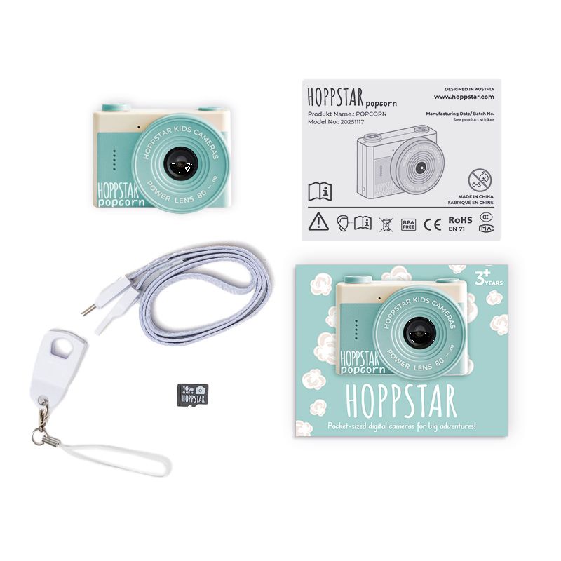 Hoppstar POPCORN Mini Kinderkamera breeze