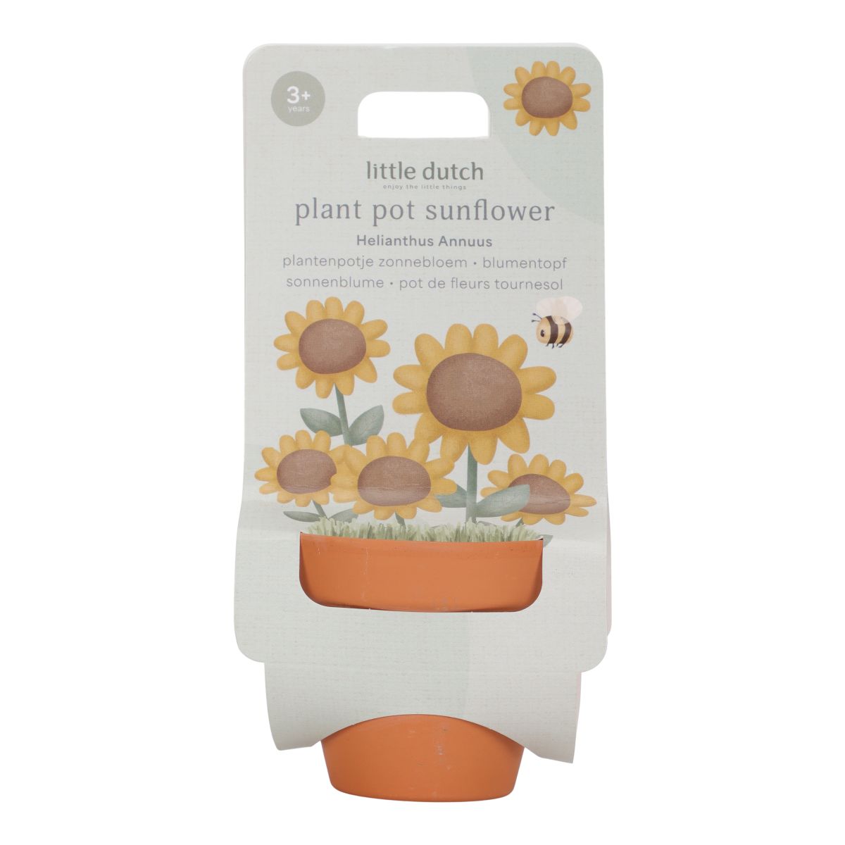 Pflanztopf Sonnenblume - Little Dutch