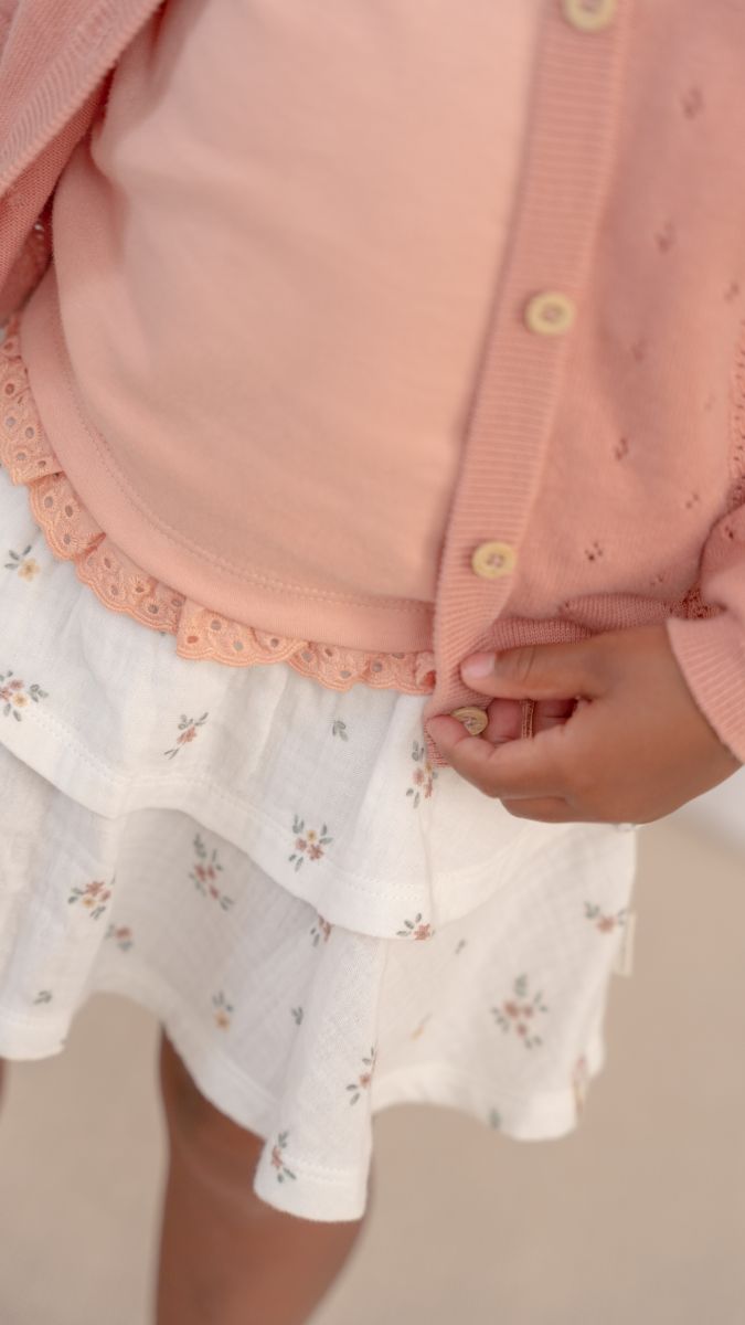 Strickjacke rosa  - 74