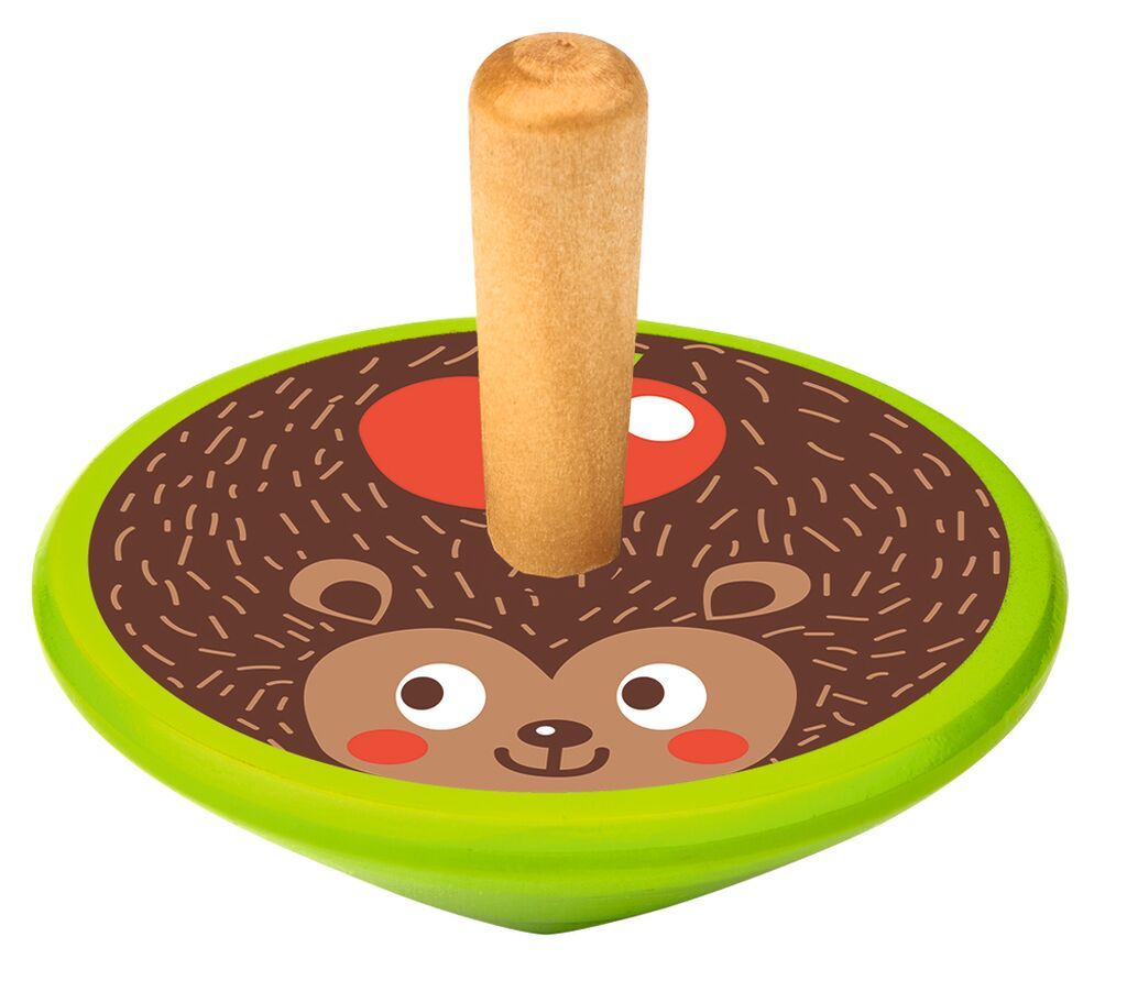 Krabbelkäfer Kleiner Holzkreisel (verschiedene Designs, 1 Stück)