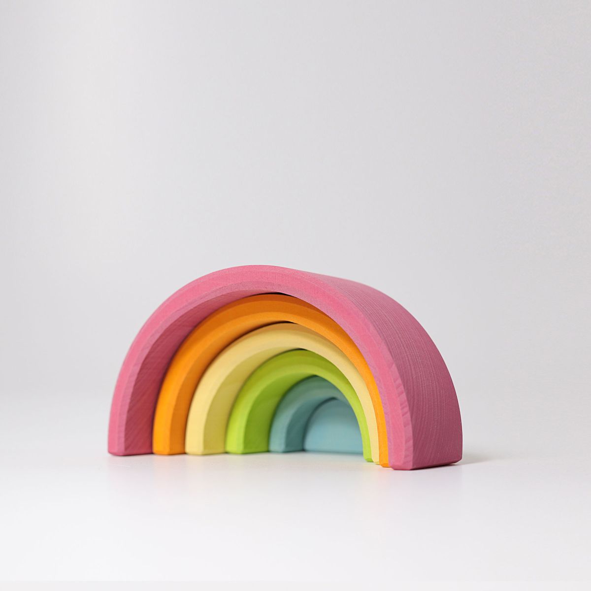Grimm`s Regenbogen pastell mittel 17cm 6-teilig 10701