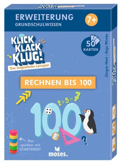 Klick Klack Klug Kartenset Rechnen bis 100  7+