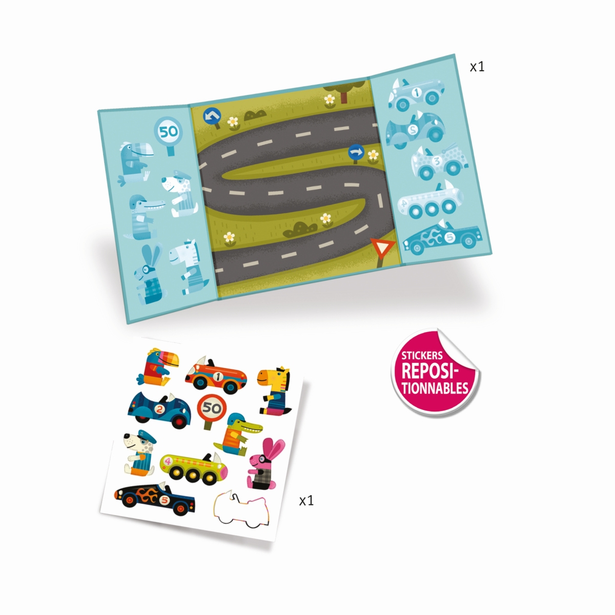 Sticker Autos - DJECO