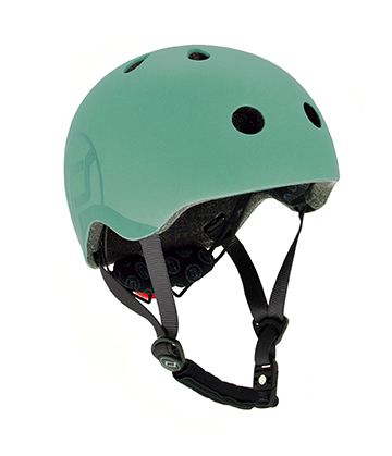 Kinderhelm S-M forest - grün (51-55cm) - Scoot and Ride
