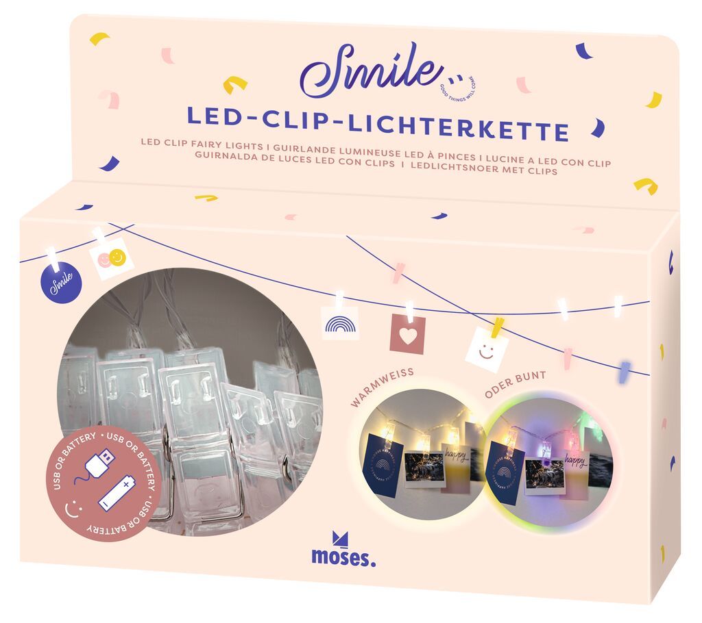 LED Clip Lichterkette - Moses