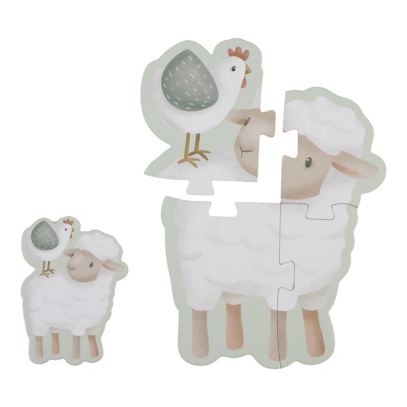6 in 1 Puzzle-Set Little Farm - Little Dutch