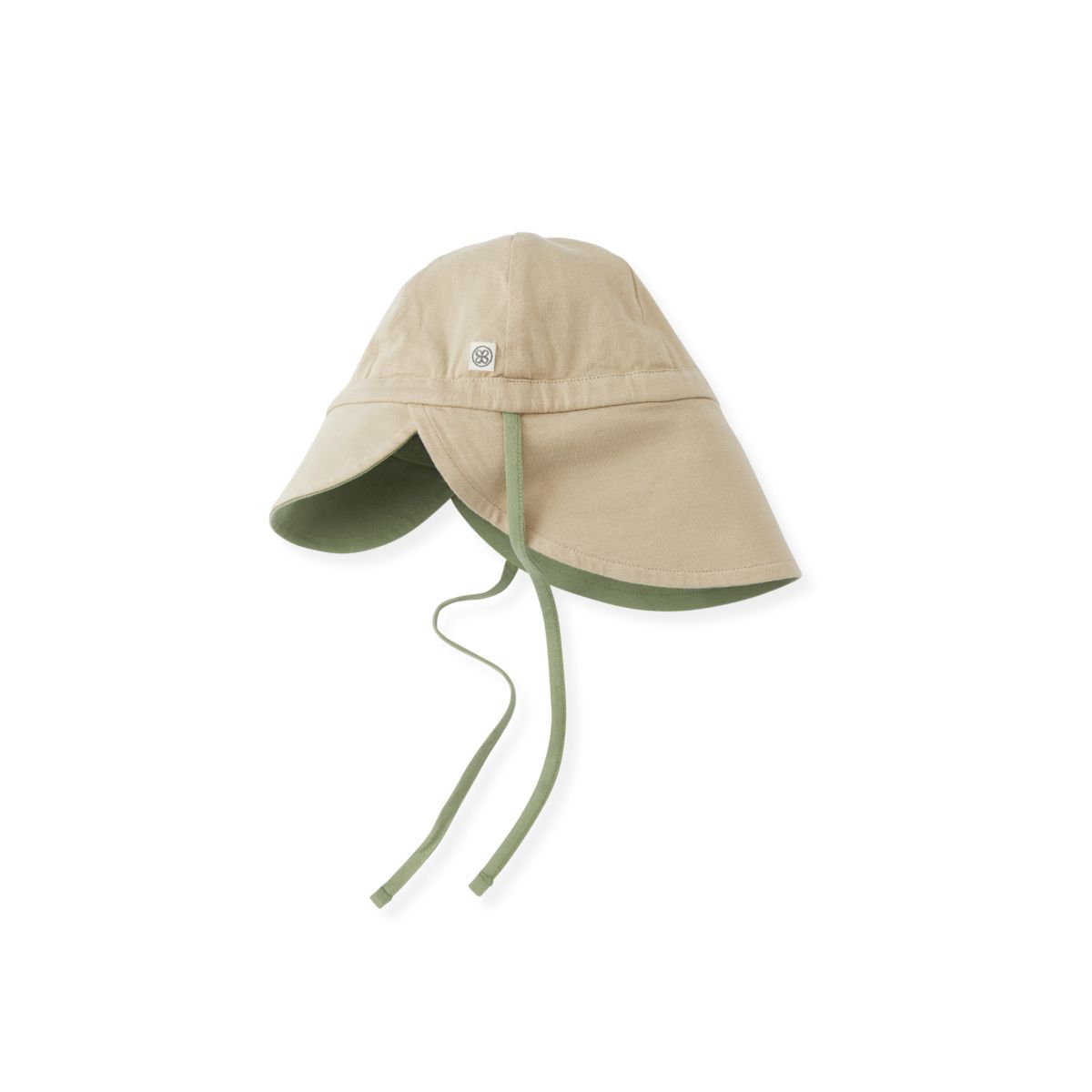Cloby UV Sonnenhut - Gr. 0-6 Mon. - olive green/sandy beach