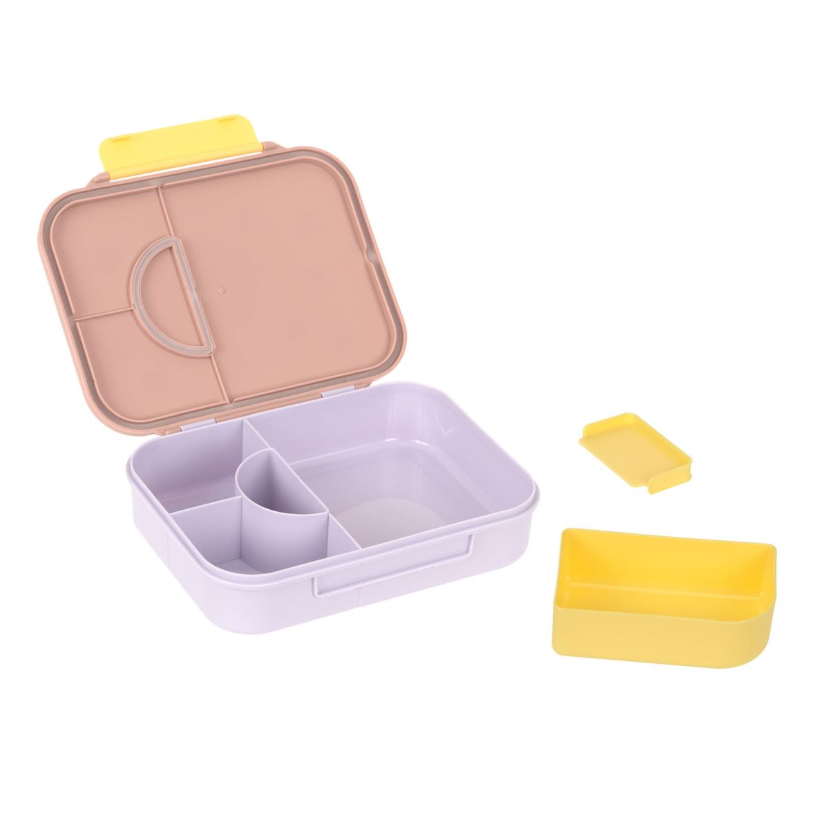 Bento-Lunchbox Pattern Party rose/lilac - Lässig