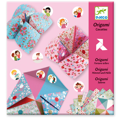 Origami Himmel und Hölle Blumen - DJECO