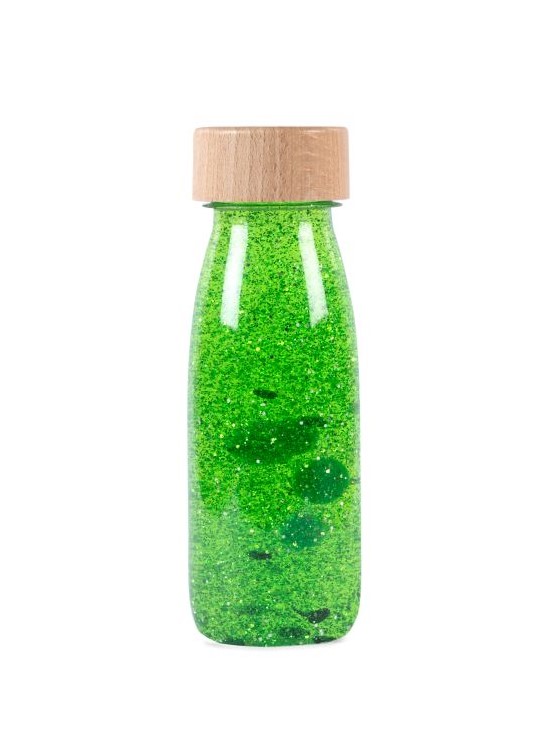 Sensorikflasche "Float" Grün - Petit Boum