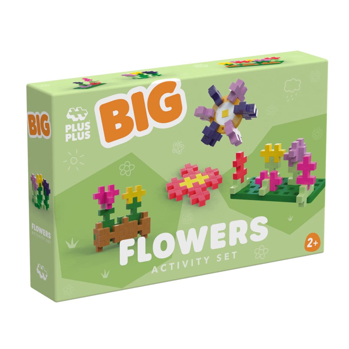 PLUS PLUS 50 Kreativ Bausteine BIG Blumengarten