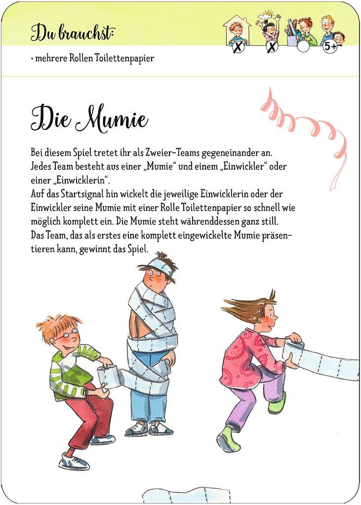 50 Spiele für den Kindergeburtstag im Kindergartenalter - Moses