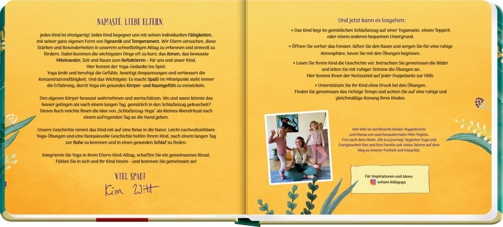 Schlafanzug-Yoga - Kinderleicht zur Ruhe kommen! 4+