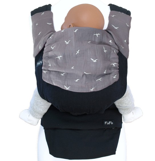 MaMo Babytrage - gepolsterte Schultergurte - Seeluft - Gr. 50-86