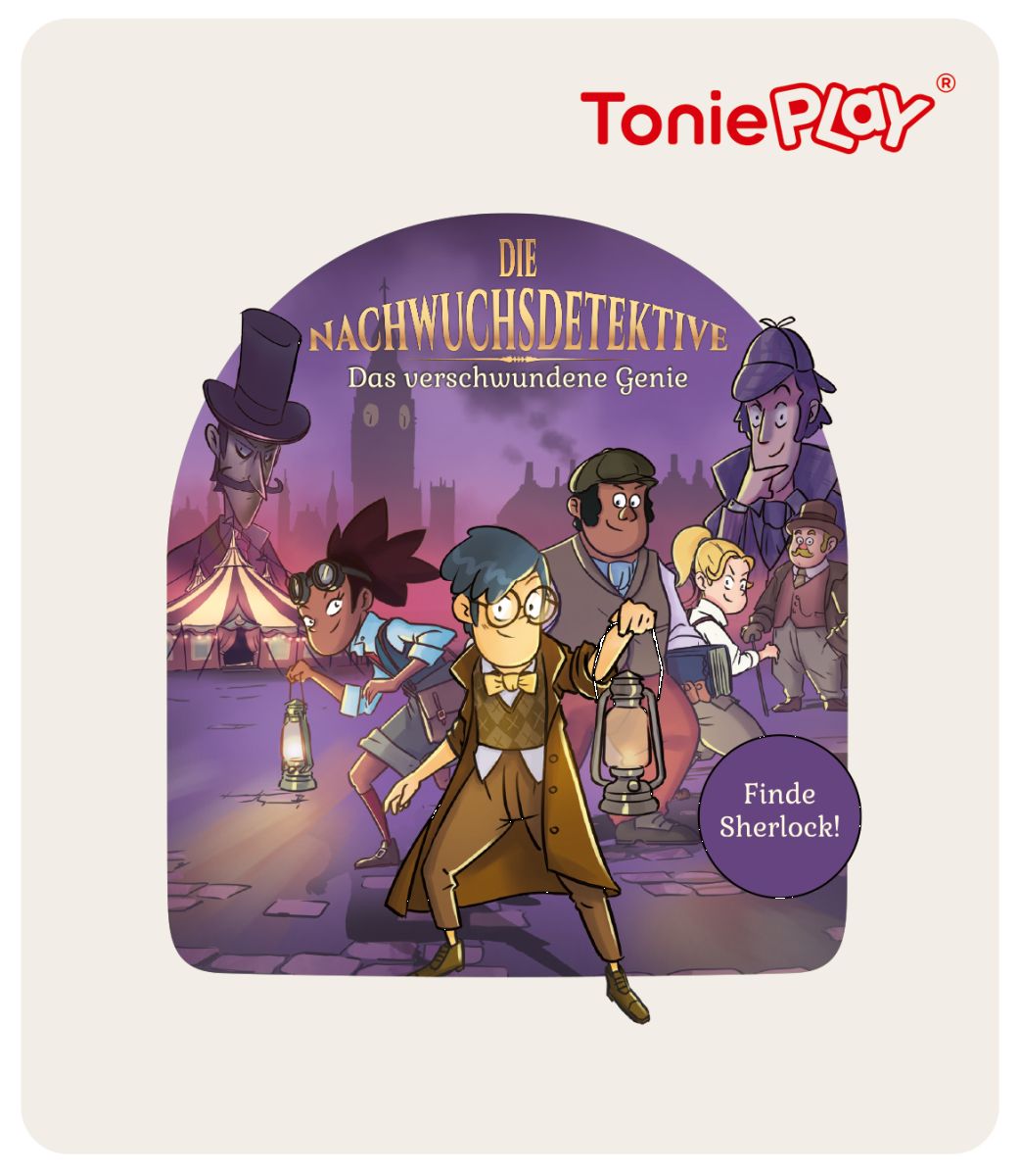 Die Nachwuchsdetektive: Das verschwundene Genie (Tonieplay Game S) - Tonies