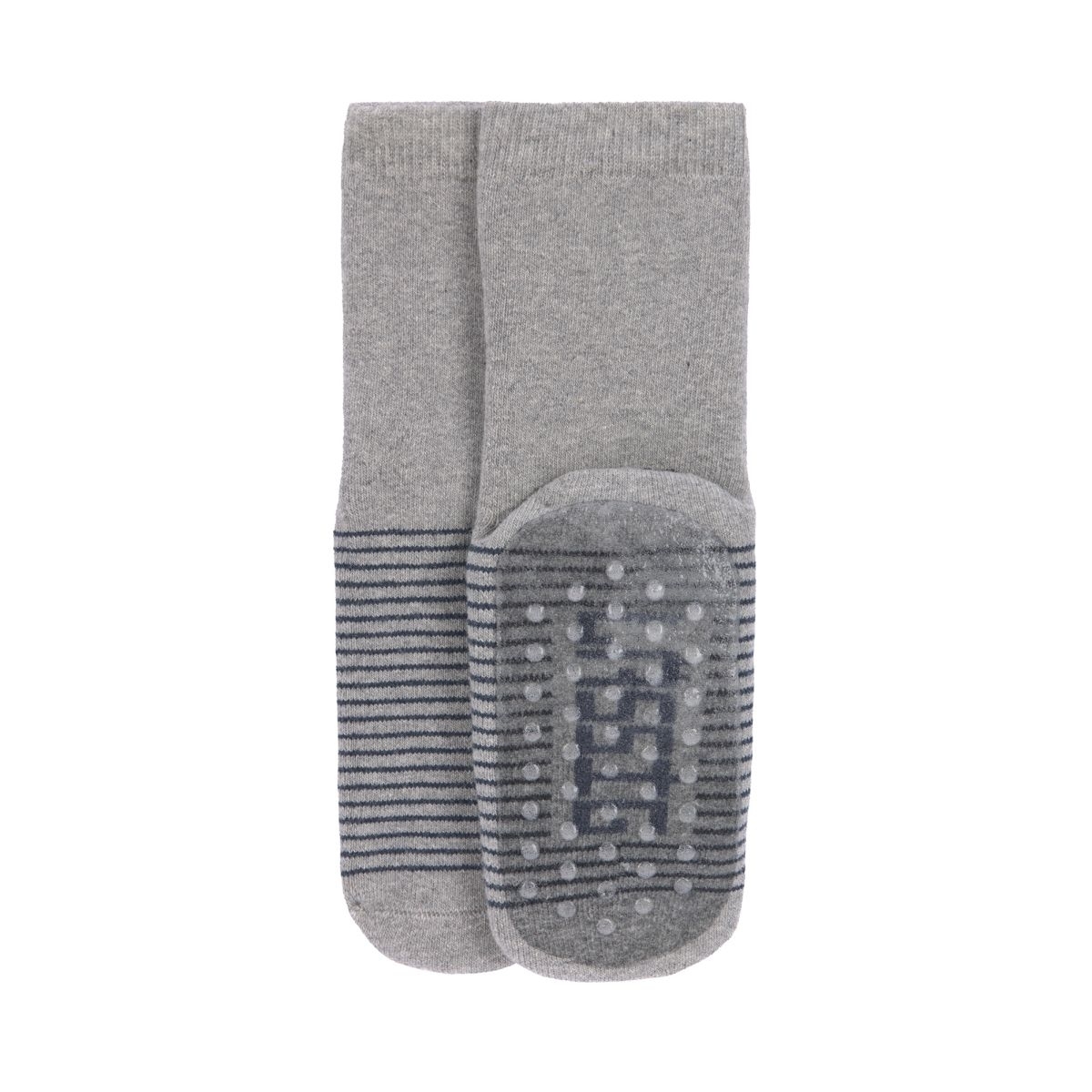 Kinder Antirutsch-Socken grau - Gr. 23-26