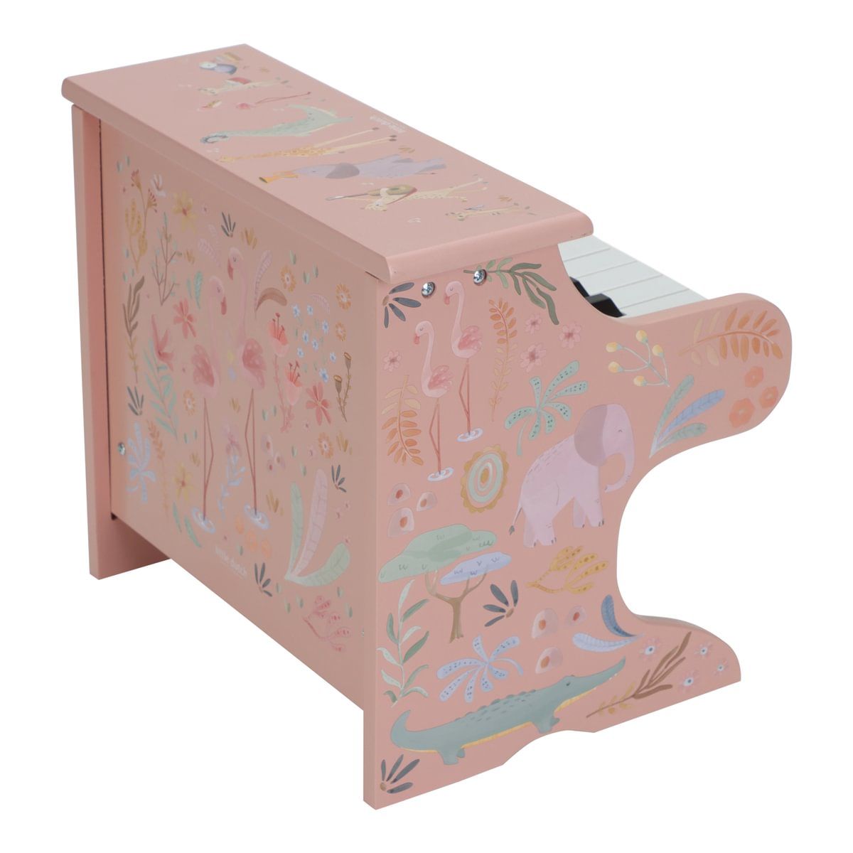 Holzklavier rosa Safari Friends - Little Dutch