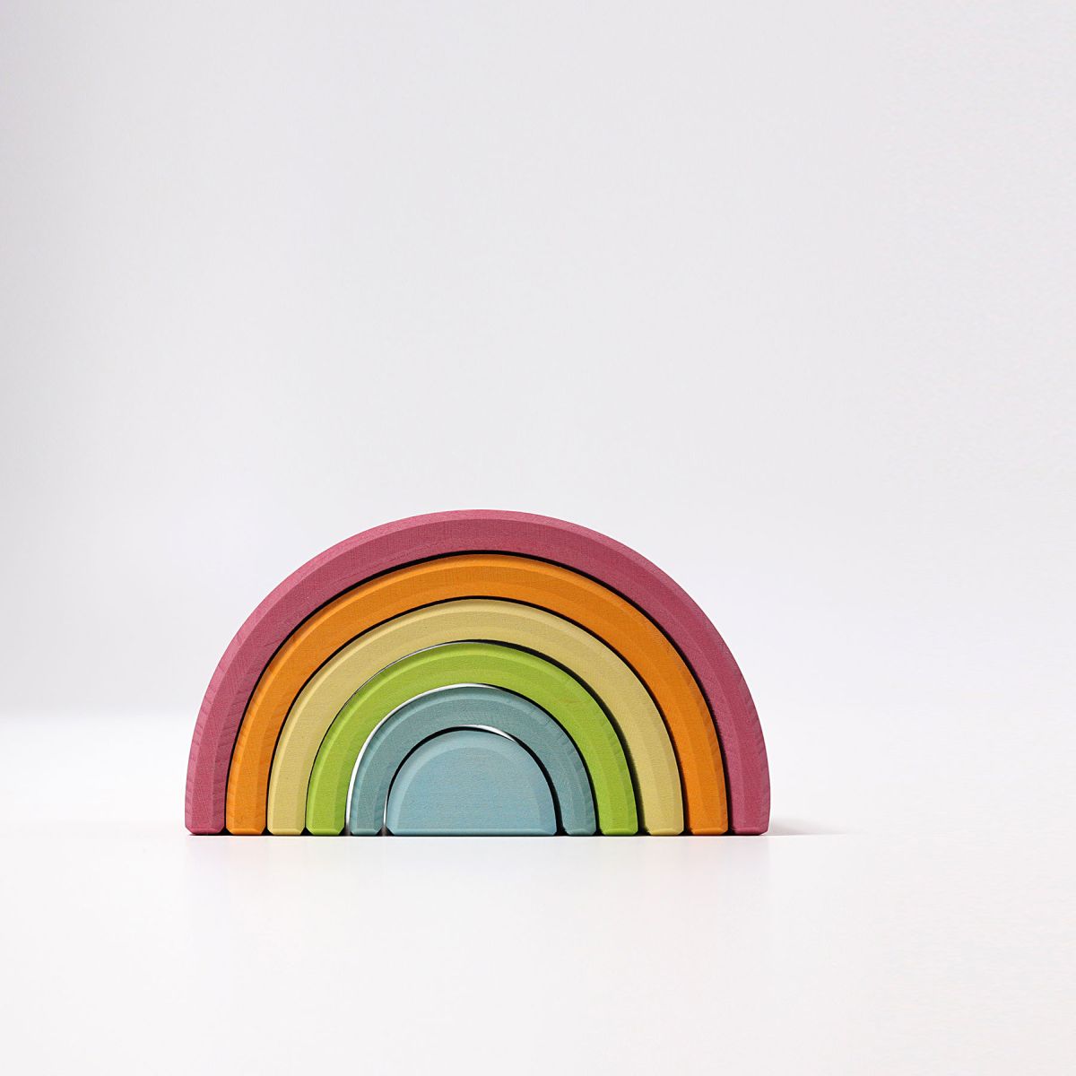 Grimm`s Regenbogen pastell mittel 17cm 6-teilig 10701