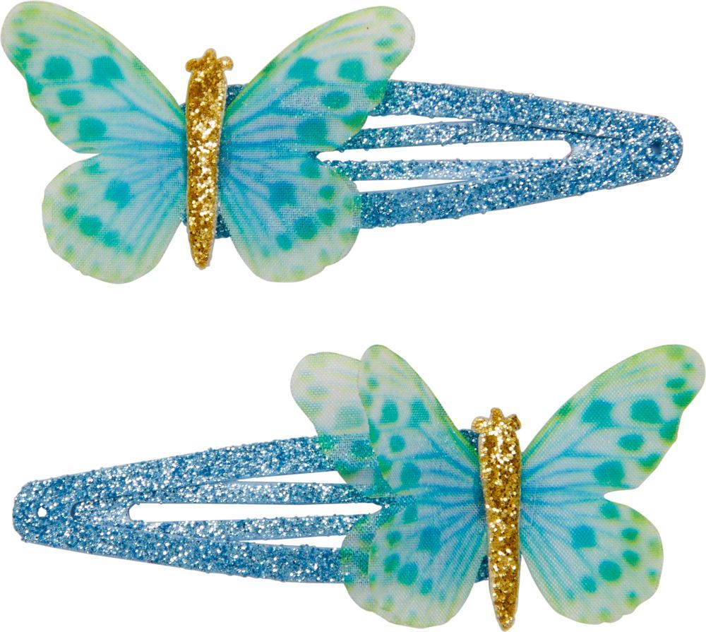 Haarclips Schmetterling no.3 - beautiful Stars(verschiedene Designs, 1 Set)