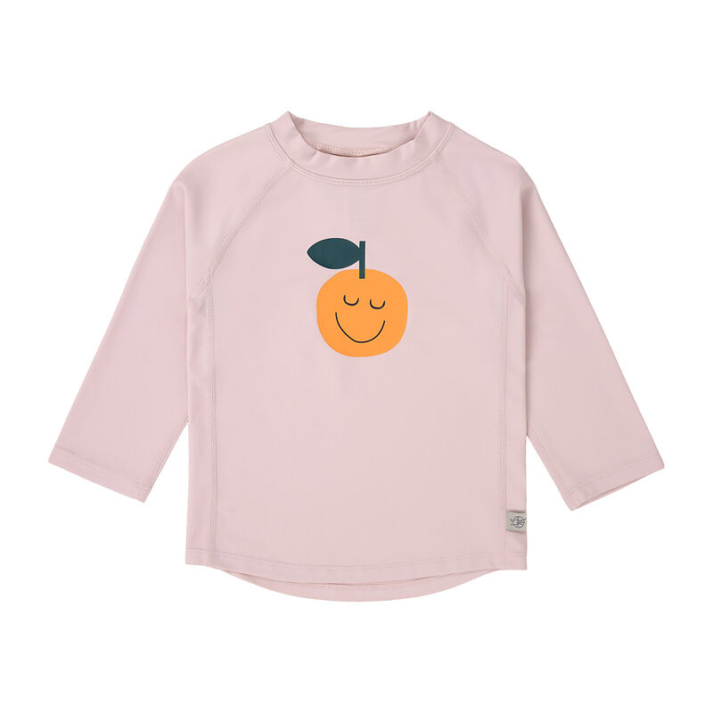 UV-Shirt langarm Orange Pale rose - Gr. 74-80