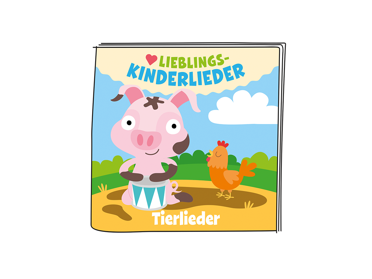 Lieblings-Kinderlieder - Tierlieder (Neuauflage) - Tonies 3+