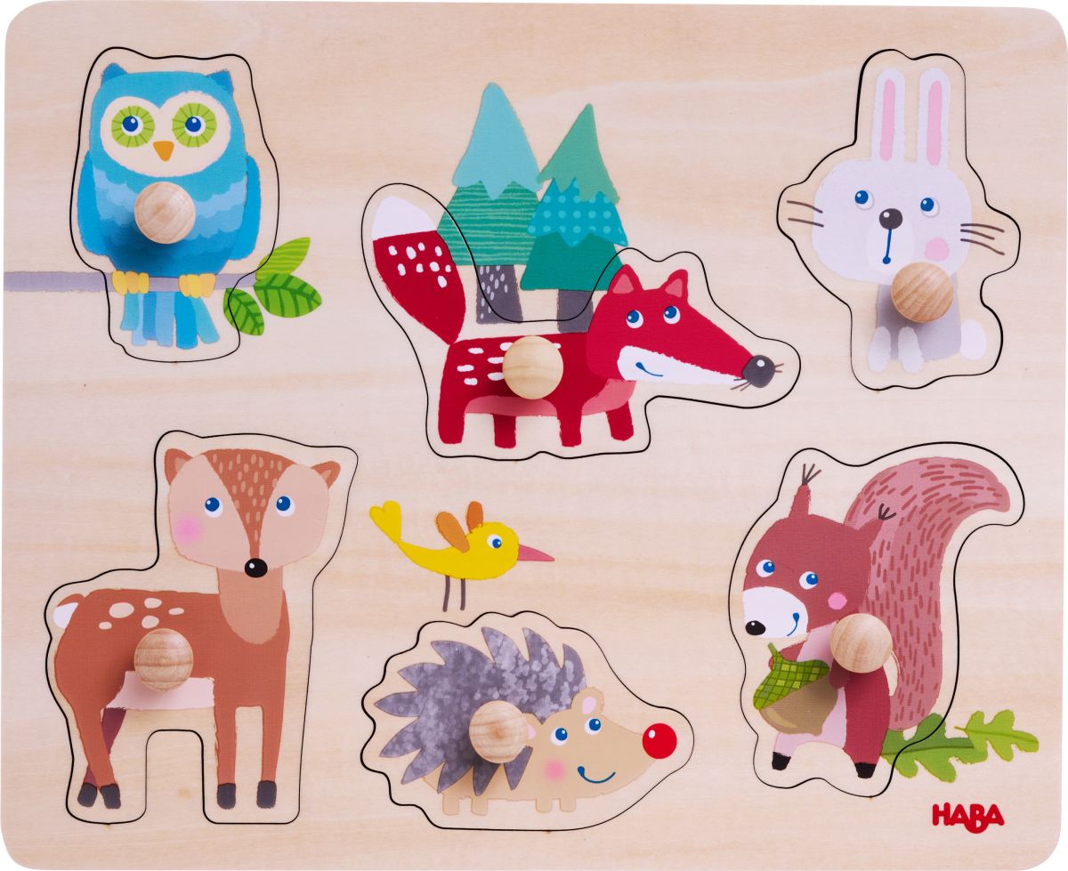 HABA Greifpuzzle Waldtiere