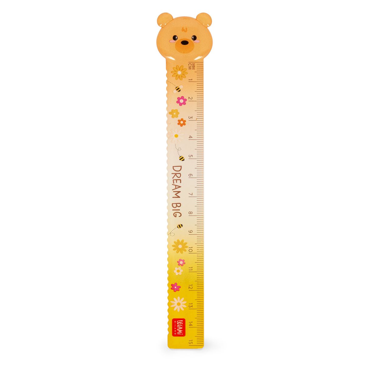 Lineal 15cm Teddybär - Legami