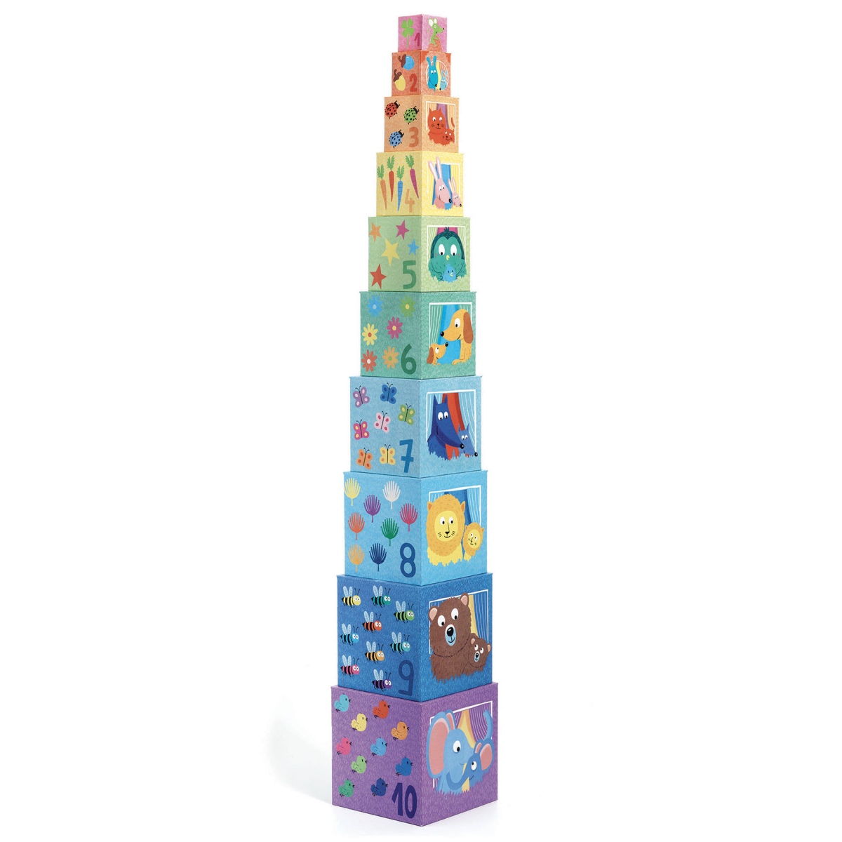 Stapelturm Regenbogen - DJECO