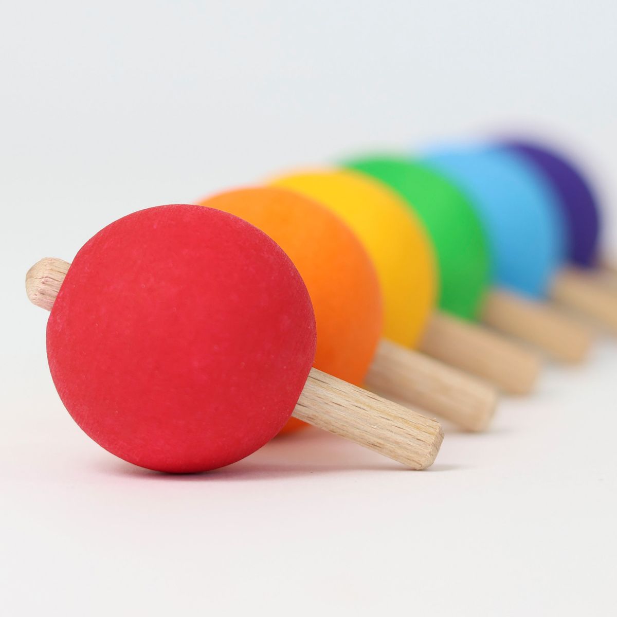 Grimm`s Regenbogen Kreisel (6 Stück)