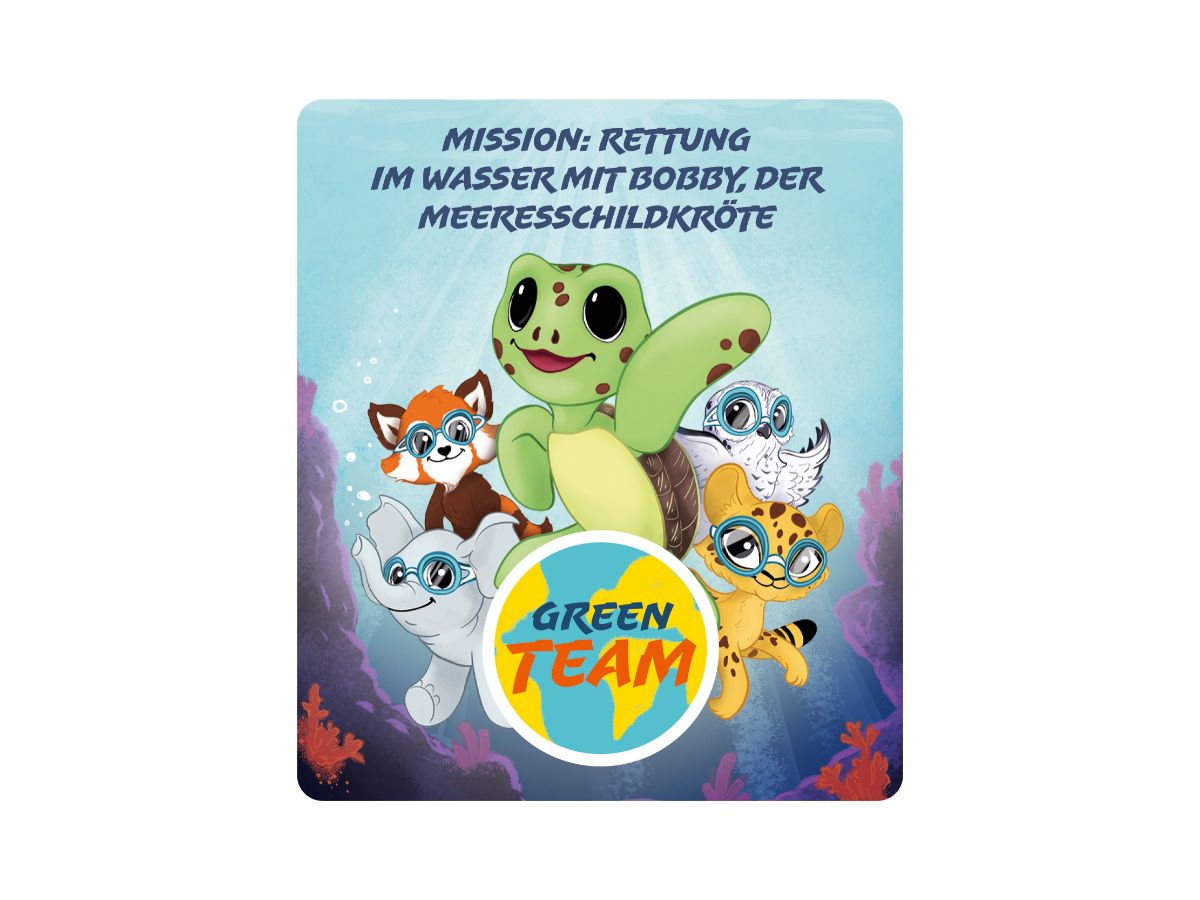 Green Team- Mission Rettung am Wasser mit Bobby, der Meeresschildkröte - Tonies 4+