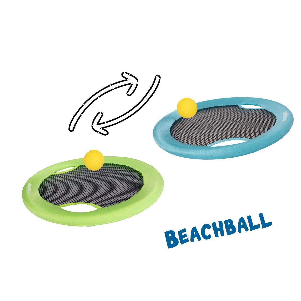 XL 2in1 Beachball-Set & Wurfscheibe - Alldoro