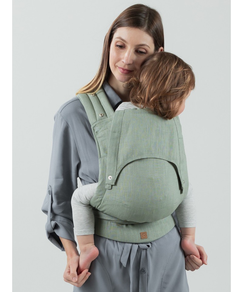 Isara Quick Half Buckle Carrier Sage Green Linen