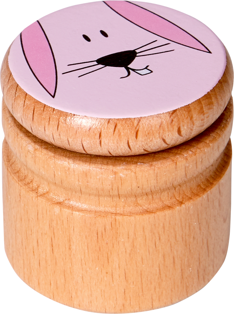 Milchzahndosen - Bunte Geschenke (verschiedene Designs, 1 Stück)