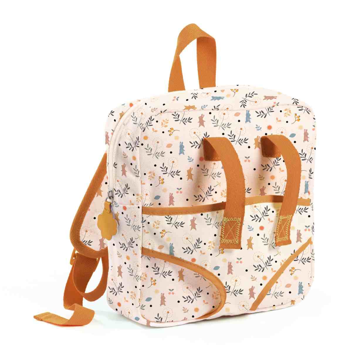 Pomea Rucksack mit Puppentrage - Djeco