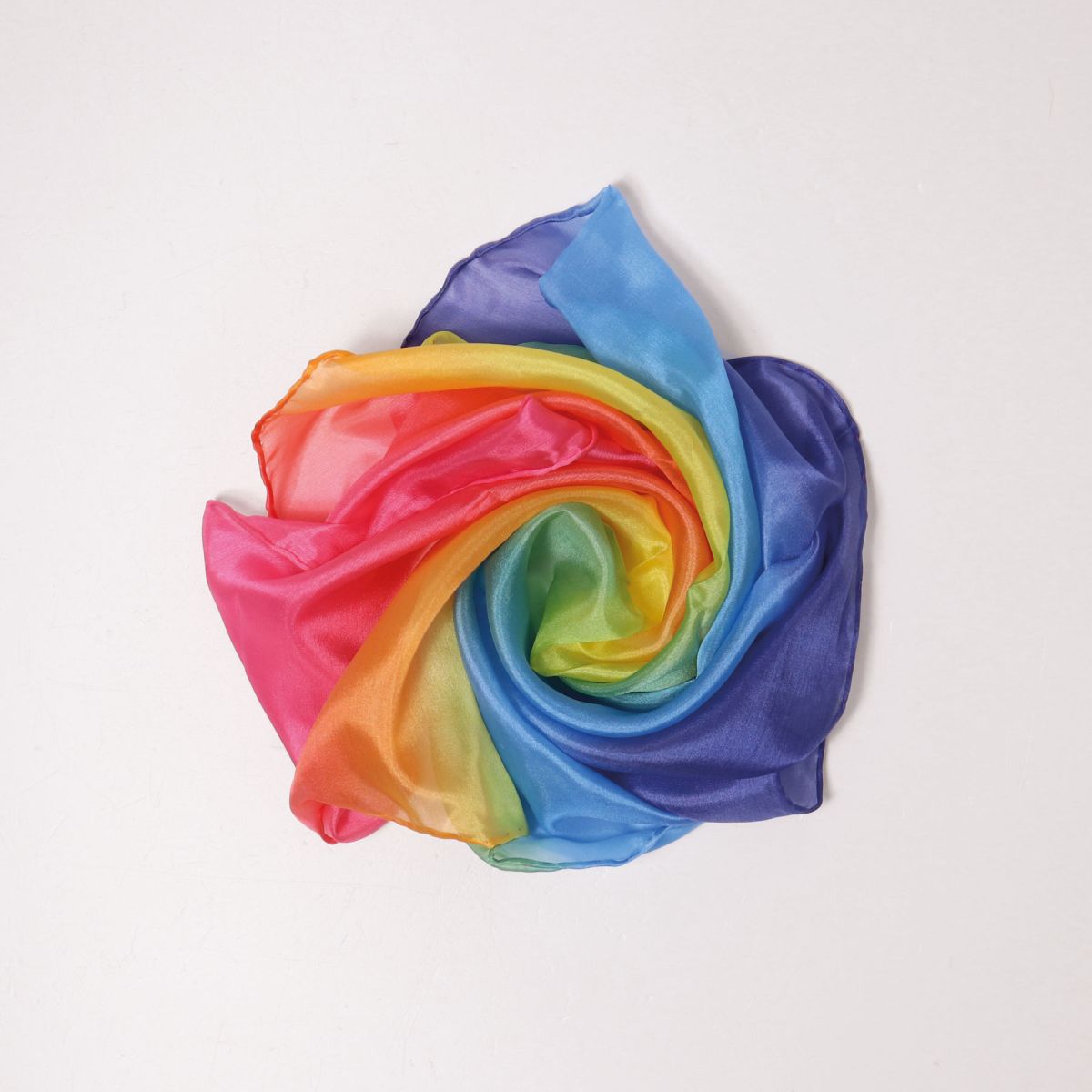 Grimm`s Kleine Spielseide Regenbogen - Seidentuch 52x52 cm 85023